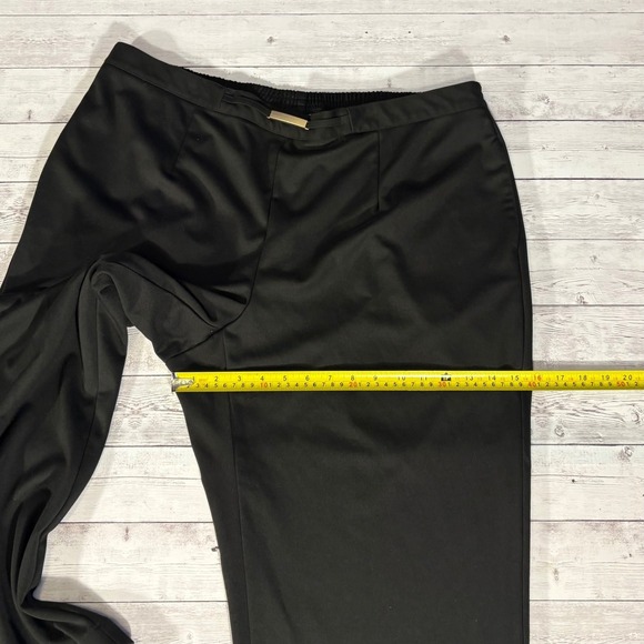 Alfred Dunner Women's Black Wide Leg Cropped Pants Size 2X Elastic Waist - Picture 11 of 13